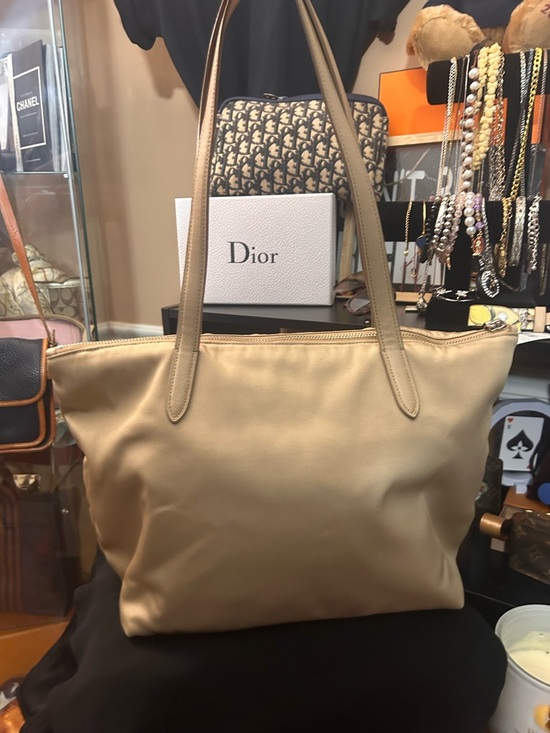 Coach Nylon Tote Bag with Silver Hardware. *Original Hang Tag missing - Picture 7 of 11